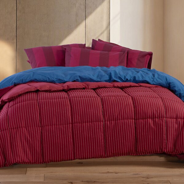 Πάπλωμα Μονό (160x220) 2 Όψεων Nef-Nef Homeware Chroma Berry
