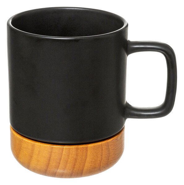 Κούπα 430ml Με Καπάκι S-D Wood Mug 176952