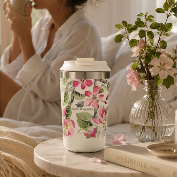 Ποτήρι Θερμός Emma Bridgewater Chilly's με χωρητικότητα 340ml και διατήρηση θερμοκρασίας 6h ζεστό - Blossom
