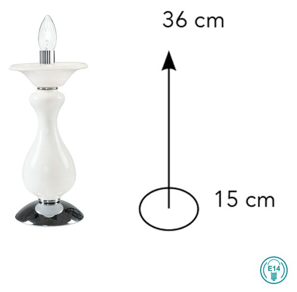 Λάμπα Επιτραπέζια Fan Europe Soffio-LUME 8031414087006 Λευκό