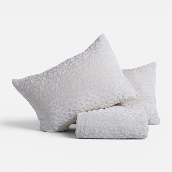 Παπλωματοθήκη Fleece Μονή (Σετ 160x220) Nef-Nef Homeware Wilden Ecru