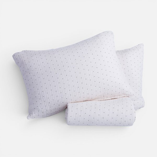Παπλωματοθήκη Μονή (Σετ 160x230) Nef-Nef Homeware Dots Ecru