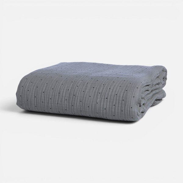 Παπλωματοθήκη Μονή (Σετ 160x230) Nef-Nef Homeware Dots L.Grey