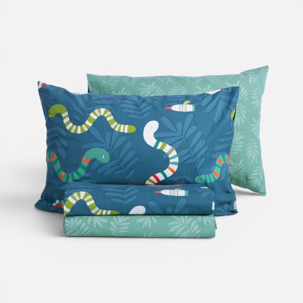 Παπλωματοθήκη Μονή (Σετ 160x240) 2 Όψεων Nef-Nef Homeware Junior Warms