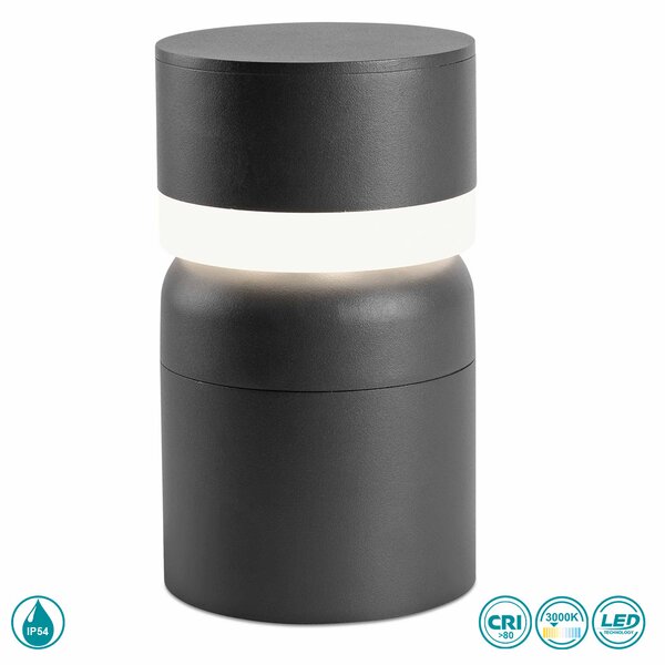Κολωνάκι Εξωτερικού Χώρου Faro Sete 75521 Ανθρακί