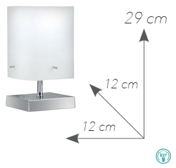 Λάμπα Επιτραπέζια Fan Europe Square-L 8031440351775