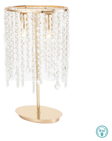 Λάμπα Επιτραπέζια Fan Europe Breeze/L2 ORO 8031414865963 Χρυσή