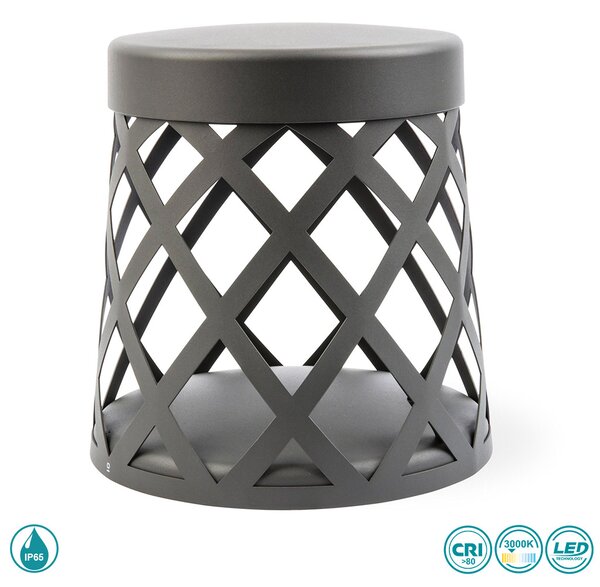 Φωτιστικό Επιδαπέδιο Εξωτερικού Χώρου Faro Shadow 72311 Ανθρακί