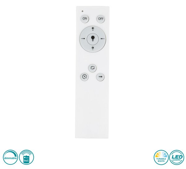 Φωτιστικό Οροφής Globo Lighting Connor 41386-80 Λευκό