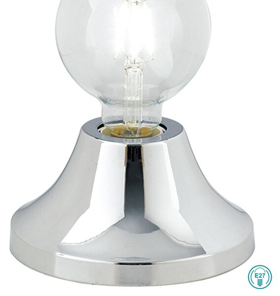 Λάμπα Επιτραπέζια Fan Europe Vesevus-L CR 8031414863389 Χρώμιο