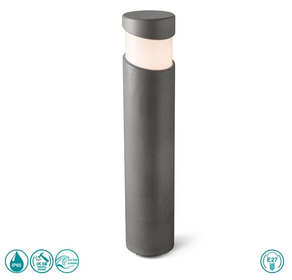 Κολωνάκι Εξωτερικού Χώρου Faro Block 74142 Ανθρακί