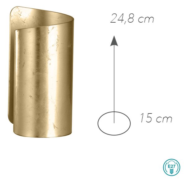 Λάμπα Επιτραπέζια Fan Europe Imagine-L-ORO 8031440358293 Χρυσή