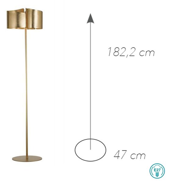 Φωτιστικό Δαπέδου Fan Europe Imagine-PT-ORO 8031440358231 Χρυσό
