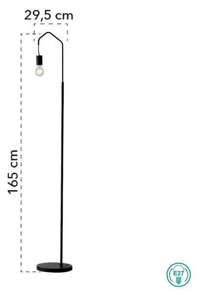 Φωτιστικό Δαπέδου Fan Europe Habitat-PT NER 8031414869534 Μαύρο