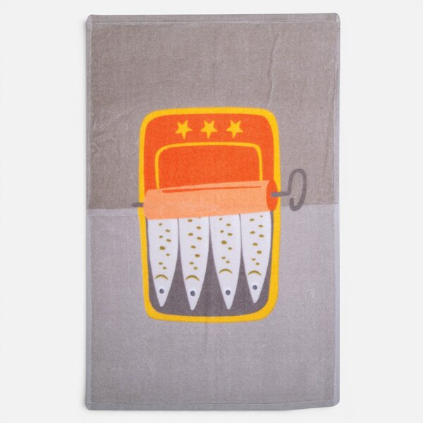 Πετσέτα Κουζίνας (40x60) Nef-Nef Homeware Sardines Grey