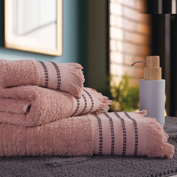 Πετσέτα Χεριών (30x50) Nef-Nef Homeware Apart Rose 500gsm