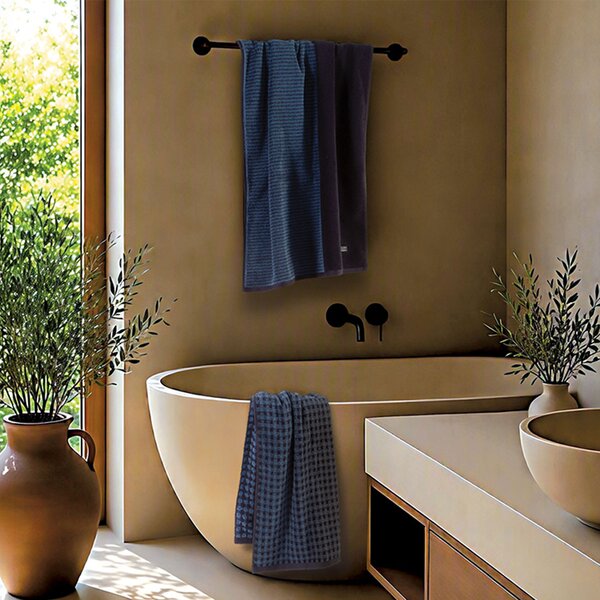 Πετσέτα Προσώπου (50x90) Nef-Nef Homeware Regard Petrol Blue 550gsm