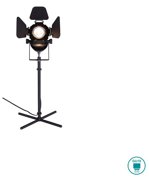 Φωτιστικό Δαπέδου Globo Lighting Egon 54650-1TB Μαύρο