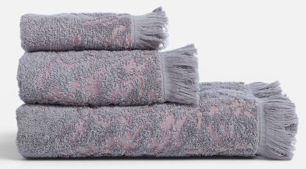 Πετσέτα Χεριών (30x50) Nef-Nef Homeware Saron Grey 550gsm