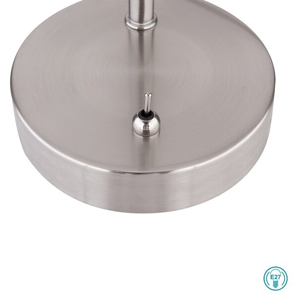 Πορτατίφ Globo Lighting Willy 54025-1T Νίκελ Ματ