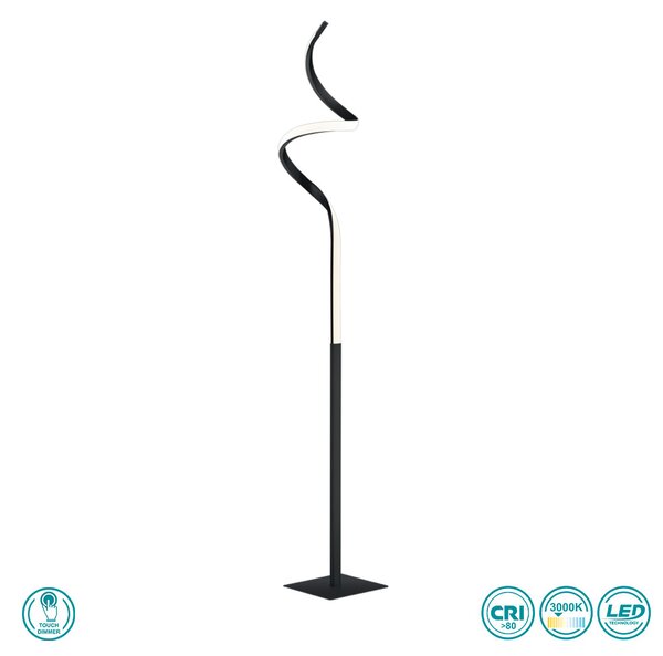 Φωτιστικό Δαπέδου RL Lighting Course R42051132 Μαύρο Ματ (3000K)