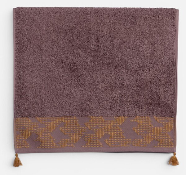 Πετσέτα Χεριών (30x50) Nef-Nef Homeware Zeyn Brown 500gsm