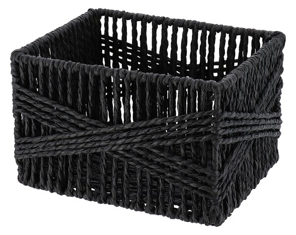 Καλάθι Αποθήκευσης (19x15x12) T-D Papper Black 848910302