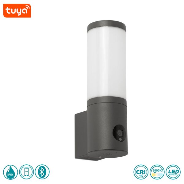Απλίκα Εξωτερικού Χώρου Faro Orwell WiFi 75701 Ανθρακί Smart