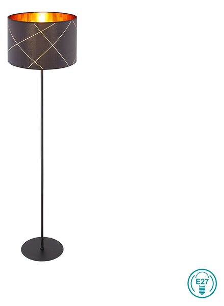 Φωτιστικό Δαπέδου Globo Lighting Bemmo 15431S Μαύρο