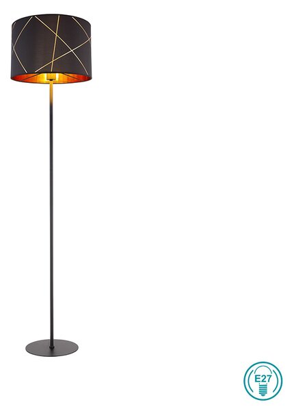 Φωτιστικό Δαπέδου Globo Lighting Bemmo 15431S Μαύρο