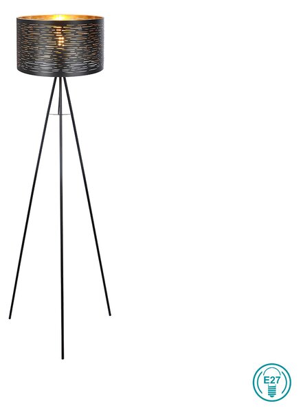 Φωτιστικό Δαπέδου Globo Lighting Tunno 15342S Μαύρο