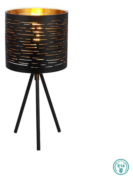 Πορτατίφ Globo Lighting Tunno 15342T Μαύρο