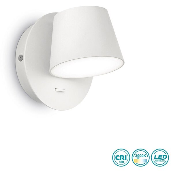 Απλίκα Ideal Lux Gim 167152 Λευκή