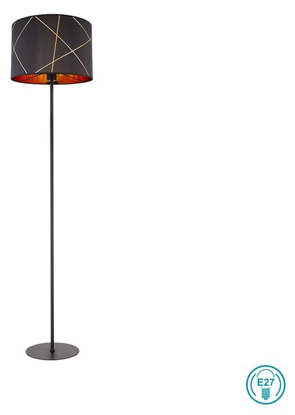 Φωτιστικό Δαπέδου Globo Lighting Bemmo 15431S Μαύρο