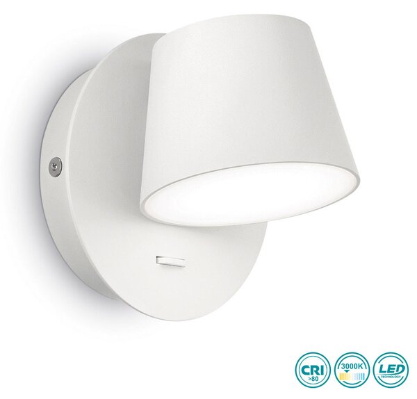 Απλίκα Ideal Lux Gim 167152 Λευκή