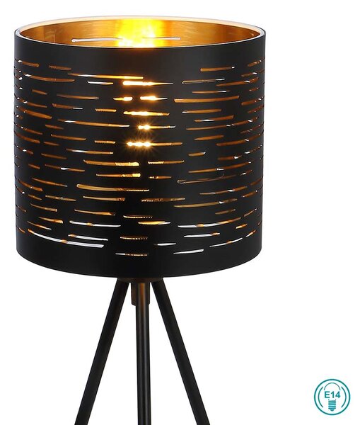 Πορτατίφ Globo Lighting Tunno 15342T Μαύρο