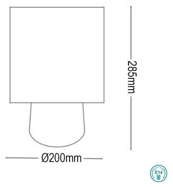 Πορτατίφ Ideal Lux Kali 245331