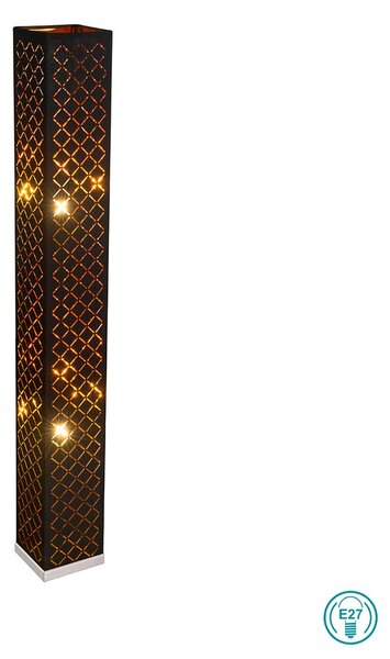 Φωτιστικό Δαπέδου Globo Lighting Clarke 15229S2 Νίκελ Ματ