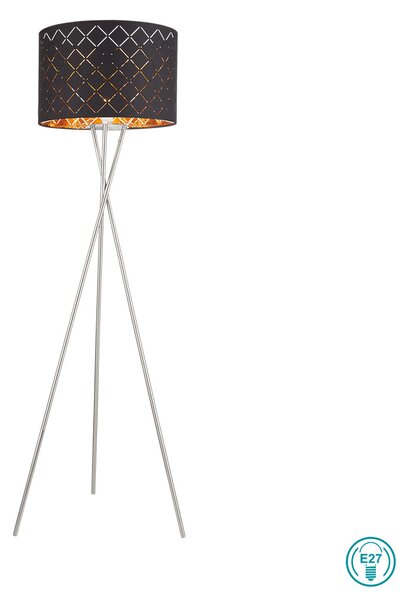 Φωτιστικό Δαπέδου Globo Lighting Clarke 15229S1 Νίκελ Ματ