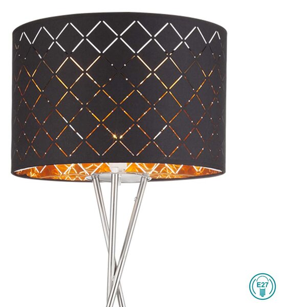 Φωτιστικό Δαπέδου Globo Lighting Clarke 15229S1 Νίκελ Ματ
