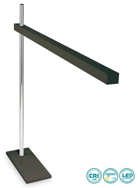 Φωτιστικό Γραφείου Ideal Lux Gru 147659 Μαύρο