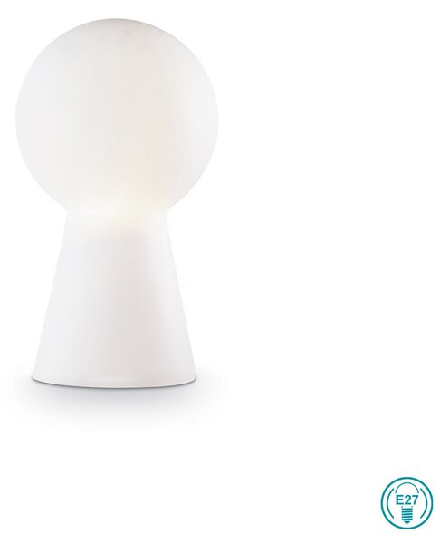 Φωτιστικό Επιτραπέζιο Ideal Lux Birillo 000251 Λευκό