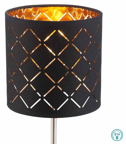 Πορτατίφ Globo Lighting Clarke 15229T Νίκελ Ματ