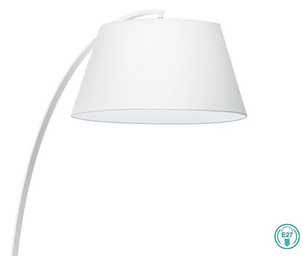 Φωτιστικό Δαπέδου Ideal Lux Pagoda 051741 Λευκό
