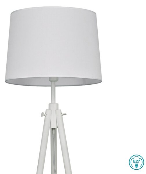 Φωτιστικό Δαπέδου Ideal Lux York 121406 Λευκό