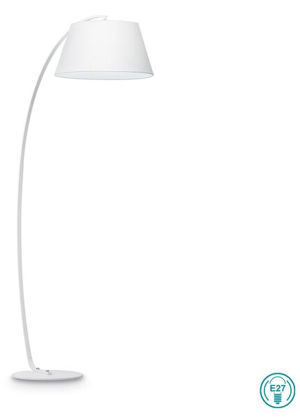 Φωτιστικό Δαπέδου Ideal Lux Pagoda 051741 Λευκό