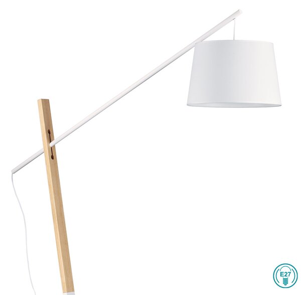 Φωτιστικό Δαπέδου Ideal Lux Eminent 207582 Λευκό