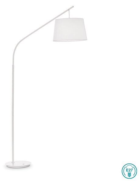 Φωτιστικό Δαπέδου Ideal Lux Daddy 110356 Λευκό