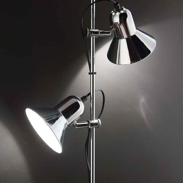 Φωτιστικό Δαπέδου Ideal Lux Polly 061139 Μαύρο