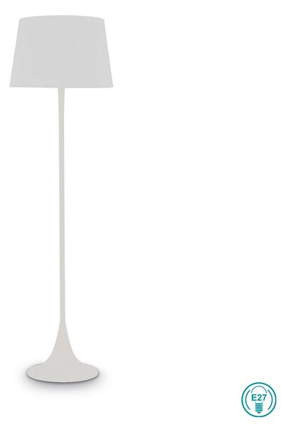 Φωτιστικό Δαπέδου Ideal Lux London 110233 Λευκό